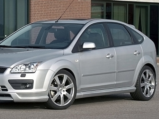 Пороги "MS" Ford Focus 2 (2004-2011) + УСТАНОВОЧНЫЙ КОМПЛЕКТ