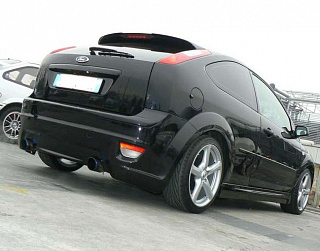 Пороги ICС (седан, хетчбек 3-5D) Ford Focus 2 (2004-2011) + УСТАНОВОЧНЫЙ КОМПЛЕКТ