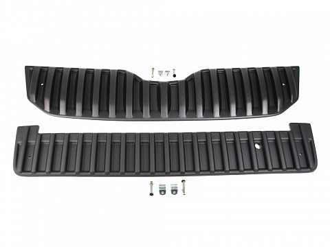 Комплект зимних экранов Skoda Yeti Outdoor (2013 - 2018) ТЕКСТУРНЫЙ ПЛАСТИК